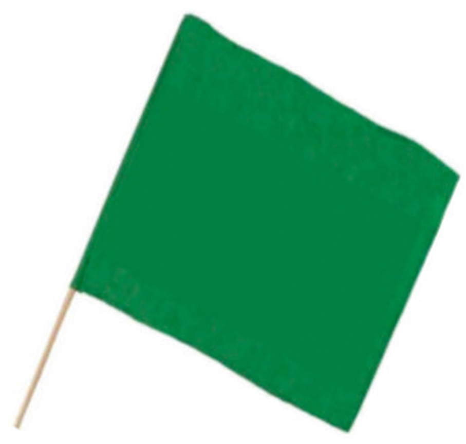 Flama Bayrak Kırmızı ve Yeşil