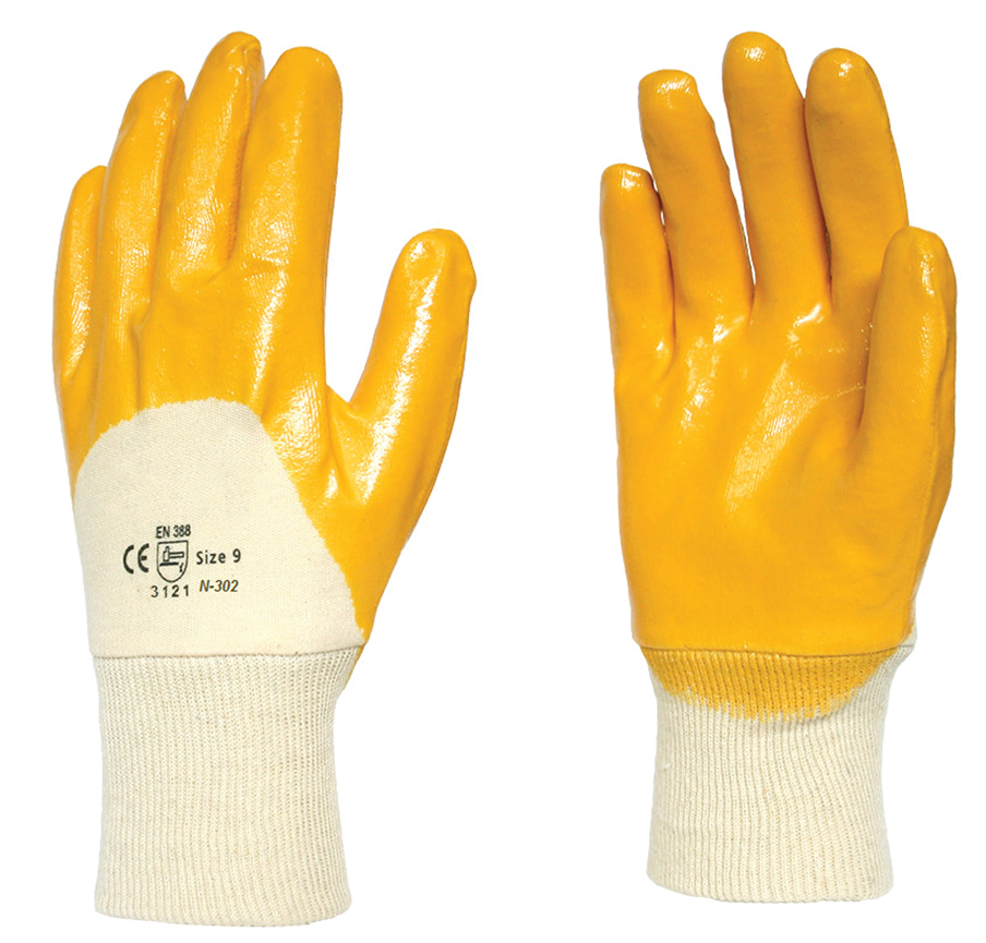Sarı Nitril Eldiven