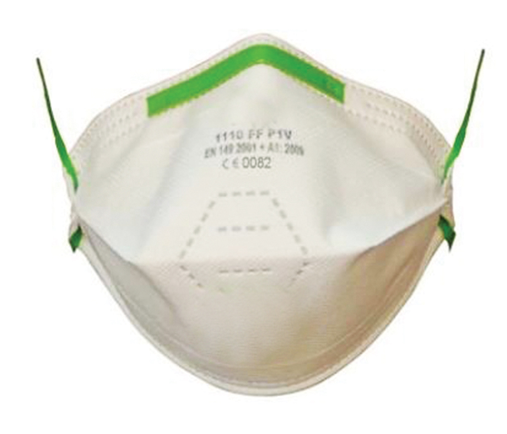 FFP1 Ventilsiz Katlanır Toz Maskesi