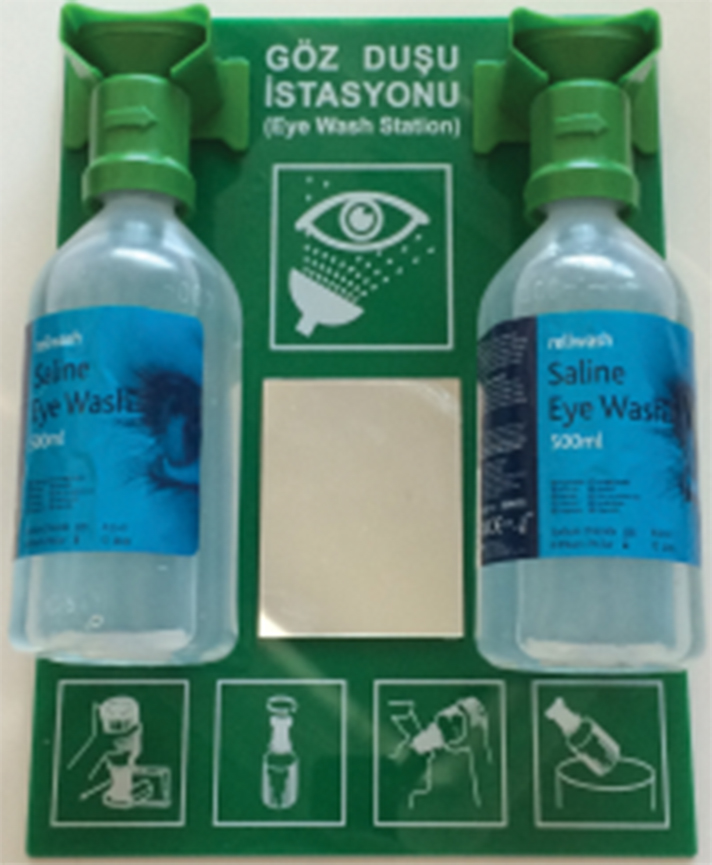 Göz Duşu İstasyonu Aynalı