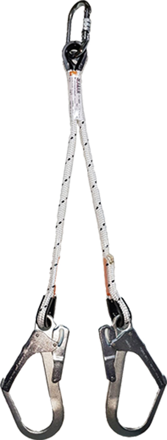 Çift Kollu K4 Kancalı Lanyard